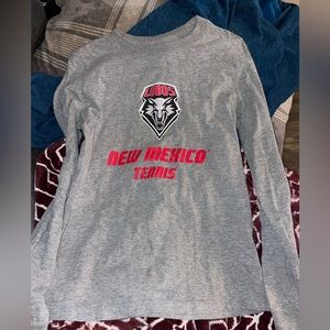 UNM, Lobos women’s Long sleeve, grey